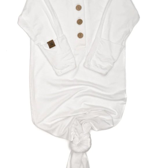 NEW Knotted Gown - Natural - Picture 1 of 3